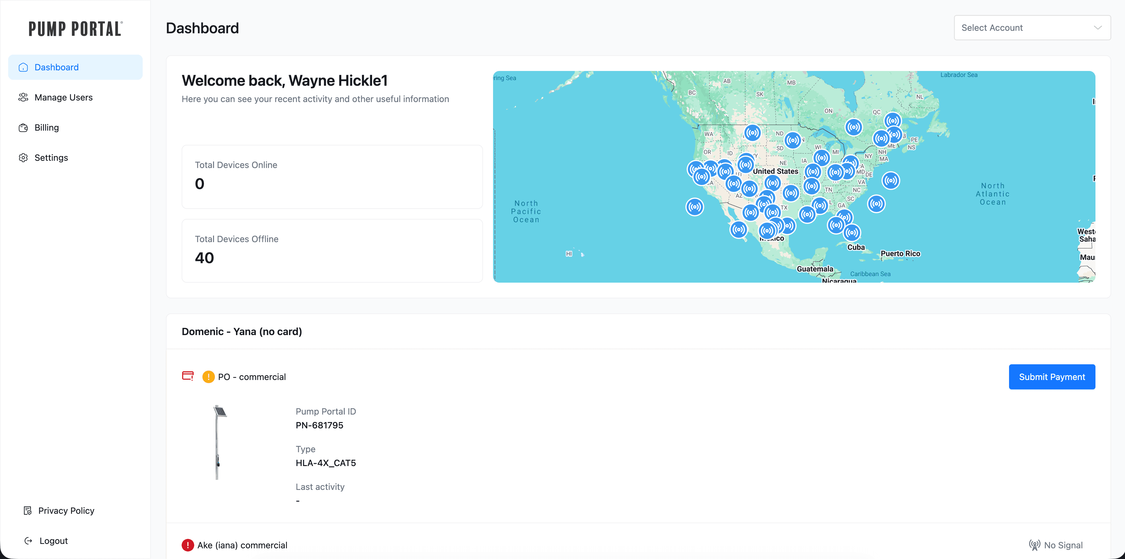 Pump Portal remote pump monitoring and control platform